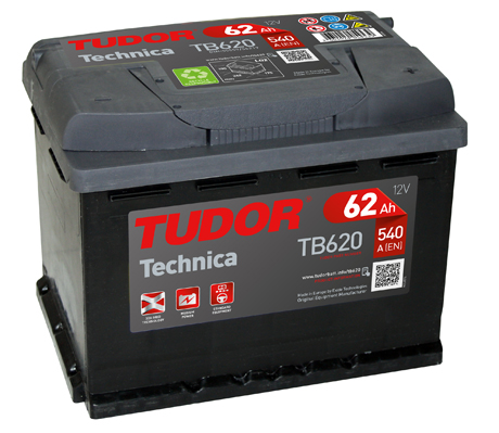 REC - Batería TUDOR 62AH (solo bateria)