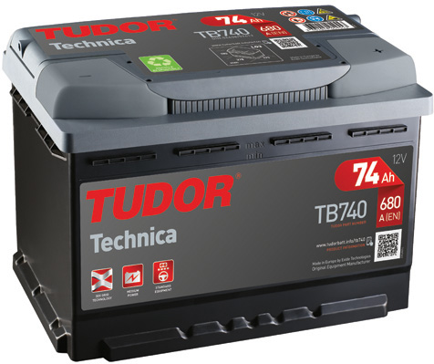 REC - Batería TUDOR 74AH (solo bateria)