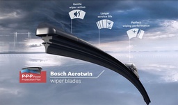 PK | JUEGO 2 ESCOBILLAS DELANTERA AEROTWIN BOSH / VALEO &quot;M&quot;&quot;